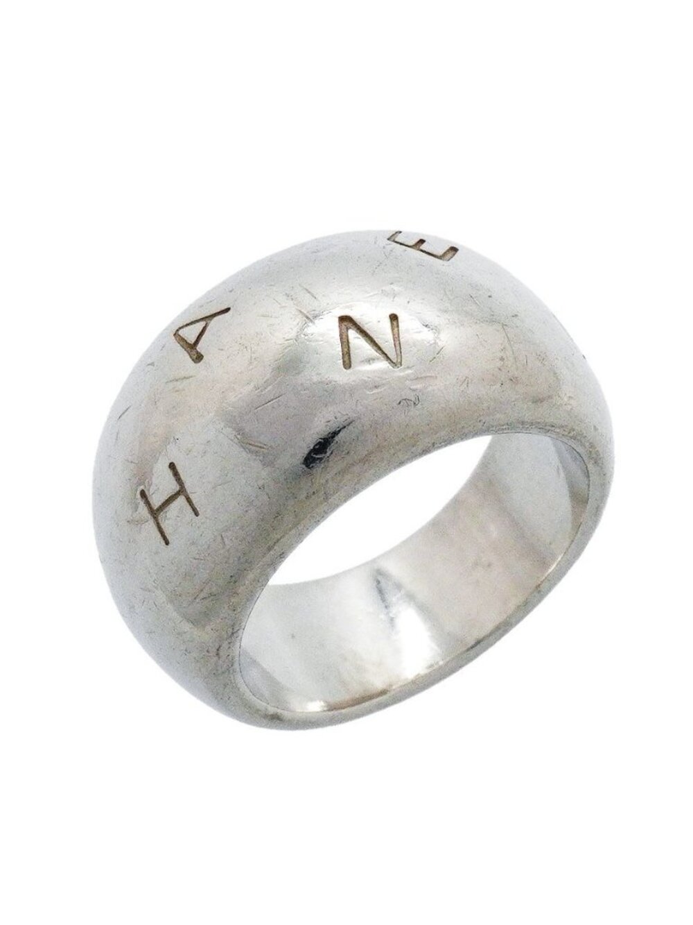 Chanel Ring Logo 925 Sterling Silver